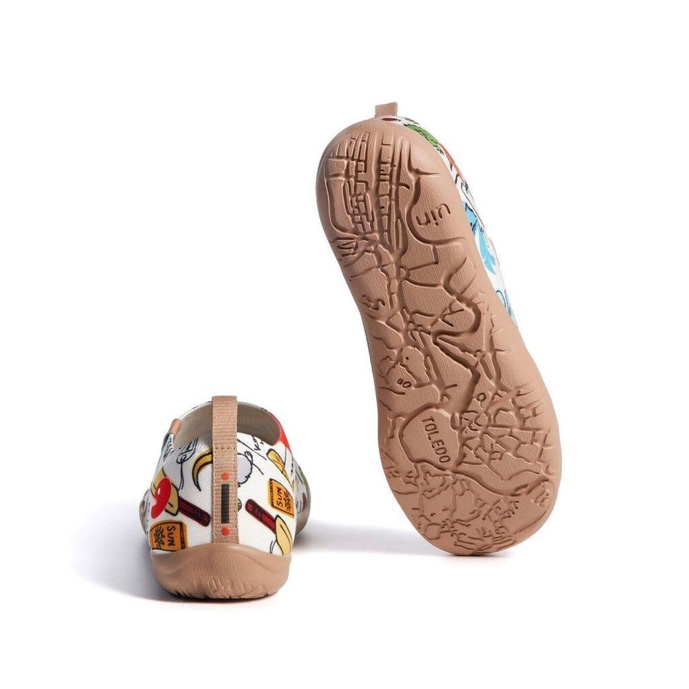 UIN Women's Walking Shoes Slip On Casual (Enchanting Dream of Australia)133 - Picture 9 of 10